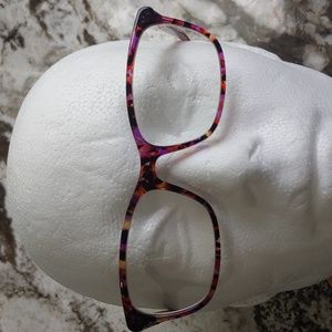 Anna Sui purple tortoise glasses